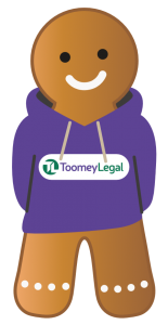 Toomey charity gingerbread man
